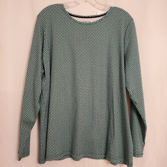 croft & barrow Tops - Croft & Barrow Classic L/S Tshirt NWT  1X